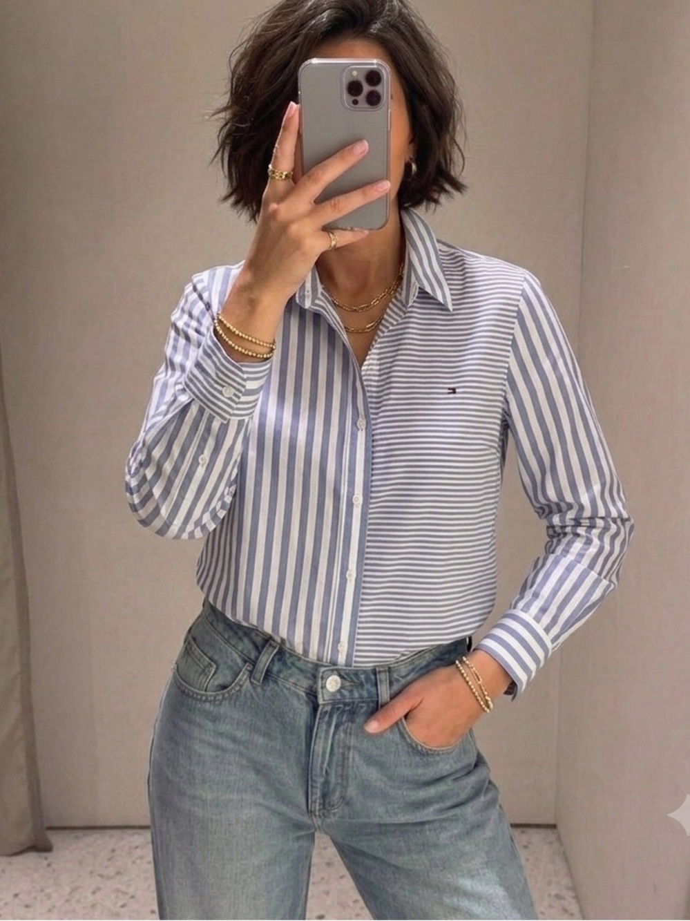 CLASSIC Fit Shirt StrippedTommy Hilfiger